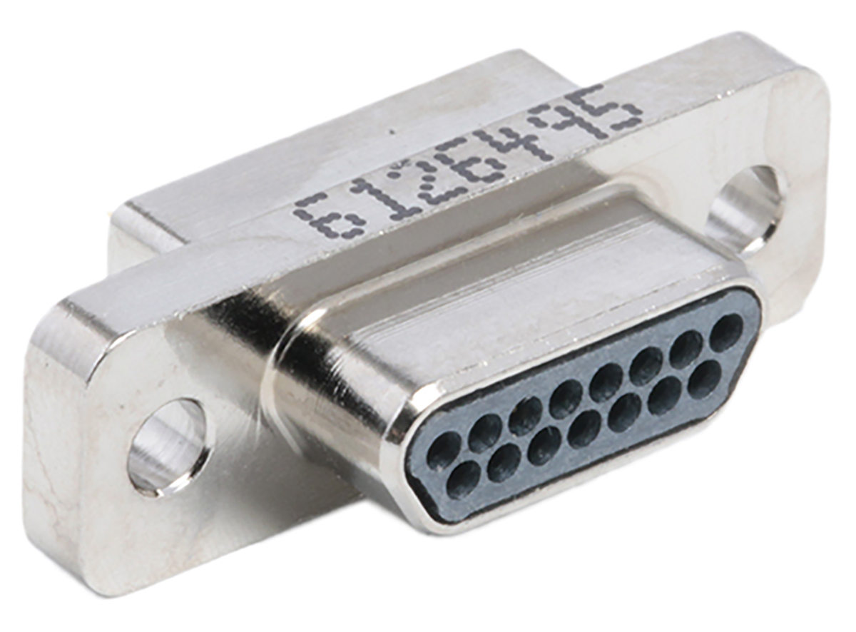 Glenair MWDM 15 Way Panel Mount D-sub Connector Plug
