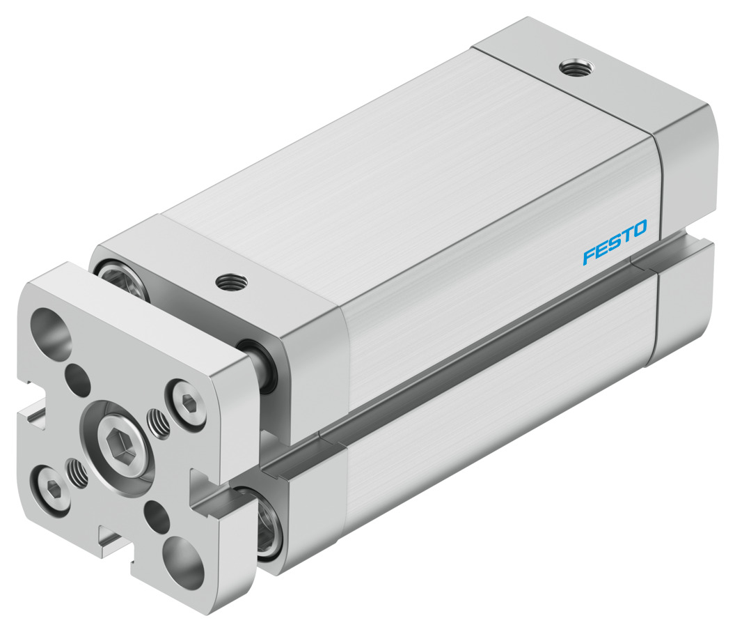 Festo Pneumatic Compact Cylinder - 554236 25 mm Bore, 50 mm ISO 21287 Series, Double Acting Acting
