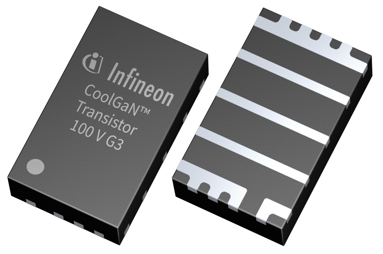 Infineon CoolGaN Type P-Channel Single MOSFETs, 76 A, 100 V Enhancement, 6-Pin PG-VSON-6 IGC033S101