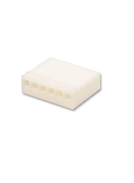 Molex, 2695 Female Crimp Connector Housing, 2.54mm Pitch, 7 Way, 1 Row
