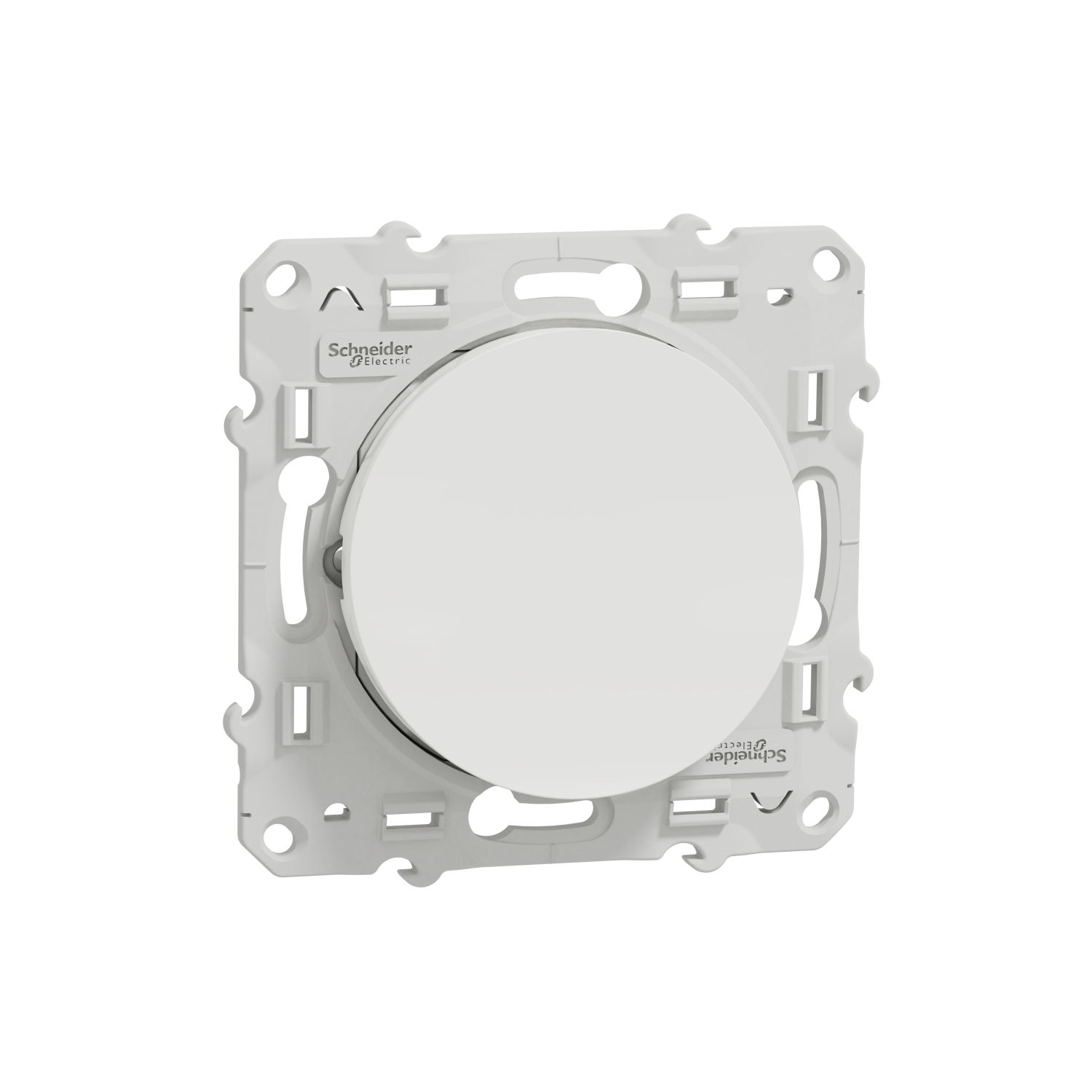 Schneider Electric 2 Way White Switch Mechanism 10A, Odace Series