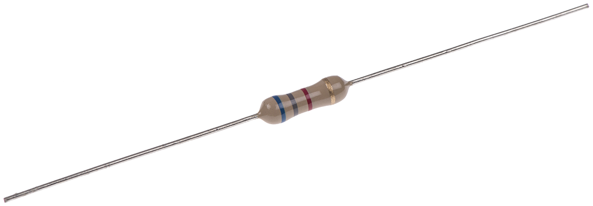 TE Connectivity 6.8kΩ Carbon Film Resistor 0.5W ±5% CFR50J6K8