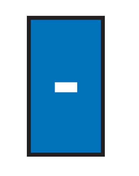 HellermannTyton WIC Snap On Clip On Cable Marker, Blue, 2 → 2.8mm Cable, 561-01716 WIC1--PA66-BU