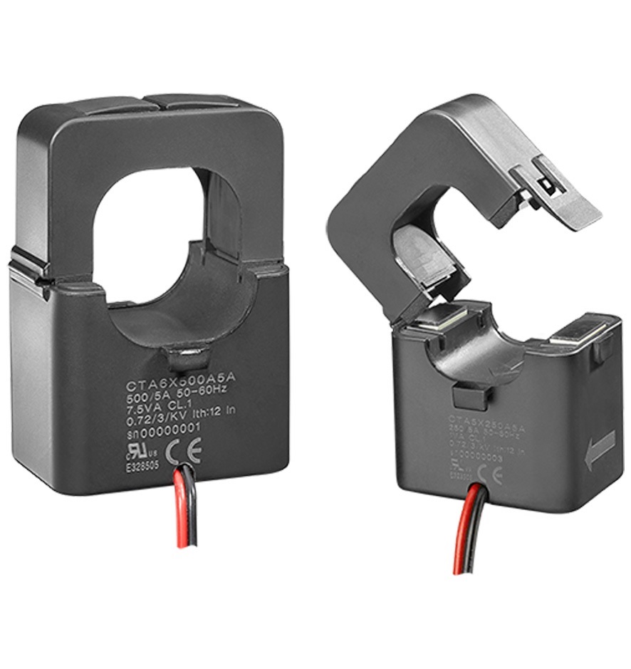 Carlo Gavazzi CTA Series Split Core Current Transformer, 300:5, 24mm Bore, 600 V ac