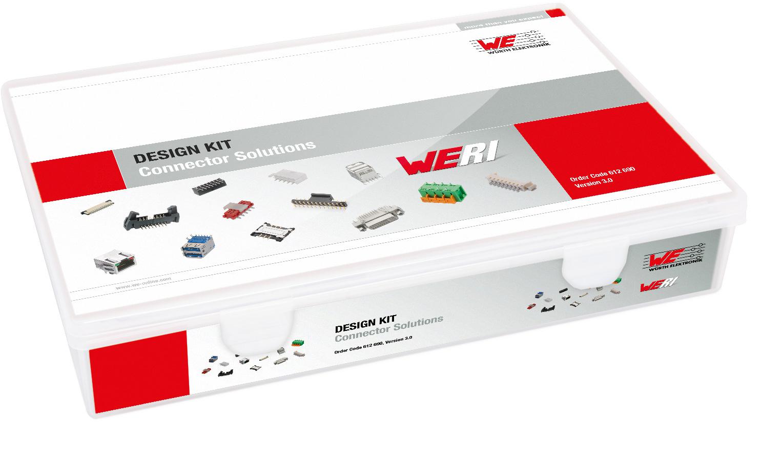 Wurth Elektronik Connector Kit Containing Box Headers, Flat Cables, Flat Flexible Cable, IDC Flat Cable Connectors,