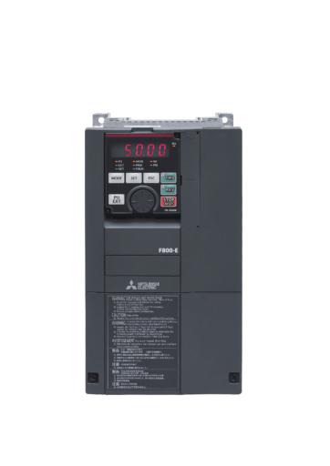 Mitsubishi Electric Inverter Drive, 2.2 kW, 3 Phase, FR-F800 Series 500 V 5.2 A