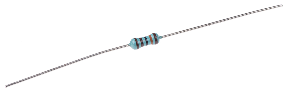TE Connectivity 1.3kΩ Metal Film Resistor 0.6W ±1% LR1F1K3