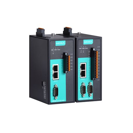 MOXA Device server, 2 Ethernet Port, 2 Serial Port, RS232, RS422, RS485 Interface, 921.6kbps Baud Rate