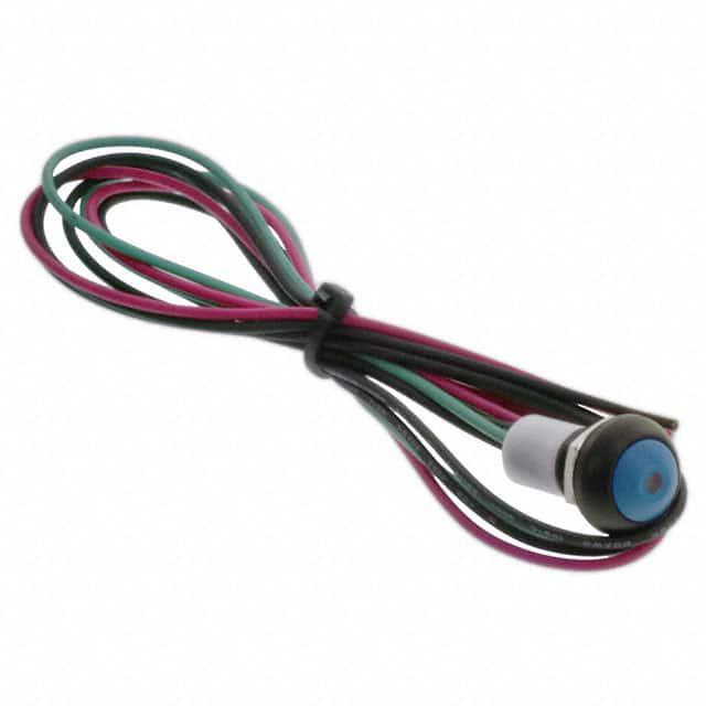 TE Connectivity PB6 Series Illuminated Push Button Switch, (On)-Off, Panel Mount, SPST - NO, Red LED, 50 V dc, 125V ac,