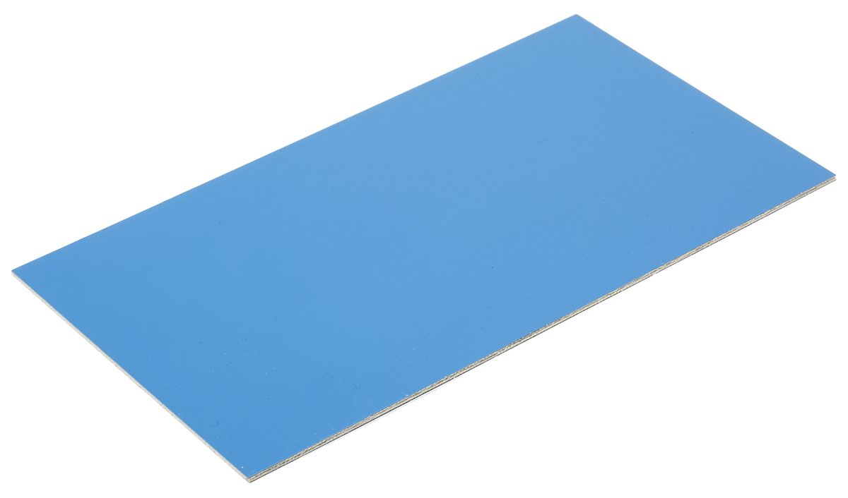 03-5110, Single-Sided Copper Clad Board FR4 With 35μm Copper Thick, 203 x 114 x 1.6mm