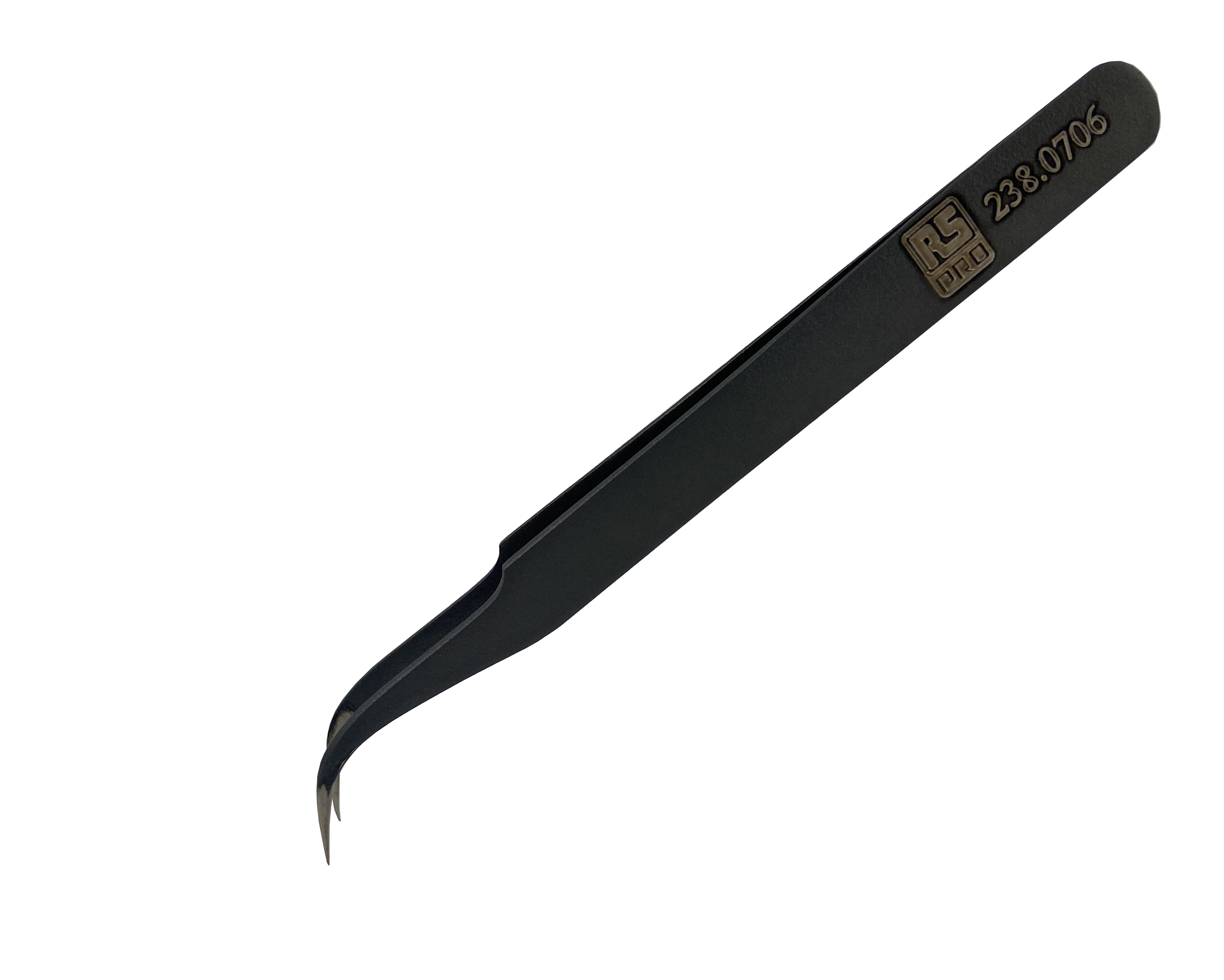 RS PRO 120 mm, Low Carbon Austenitic Steel, Fine, ESD Tweezer