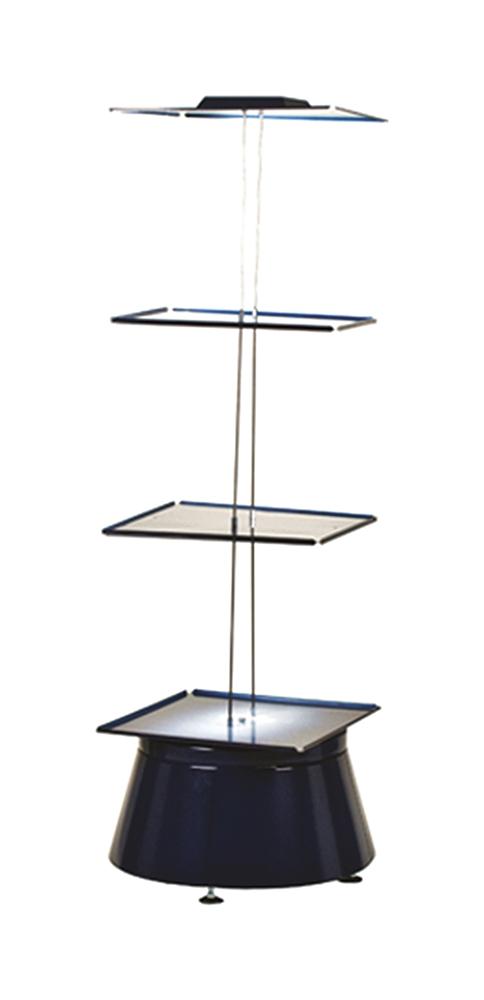 Raaco Empty Cabinet Turntable, Steel, 1760mm x 680mm x 680mm, Blue