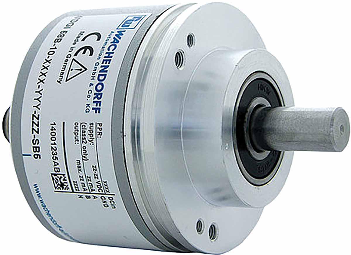 Wachendorff Incremental Incremental Encoder, 2500 ppr, HTL Signal, Solid Type