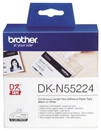 Brother White Label Roll, 54mm Width, 1 Roll Qty