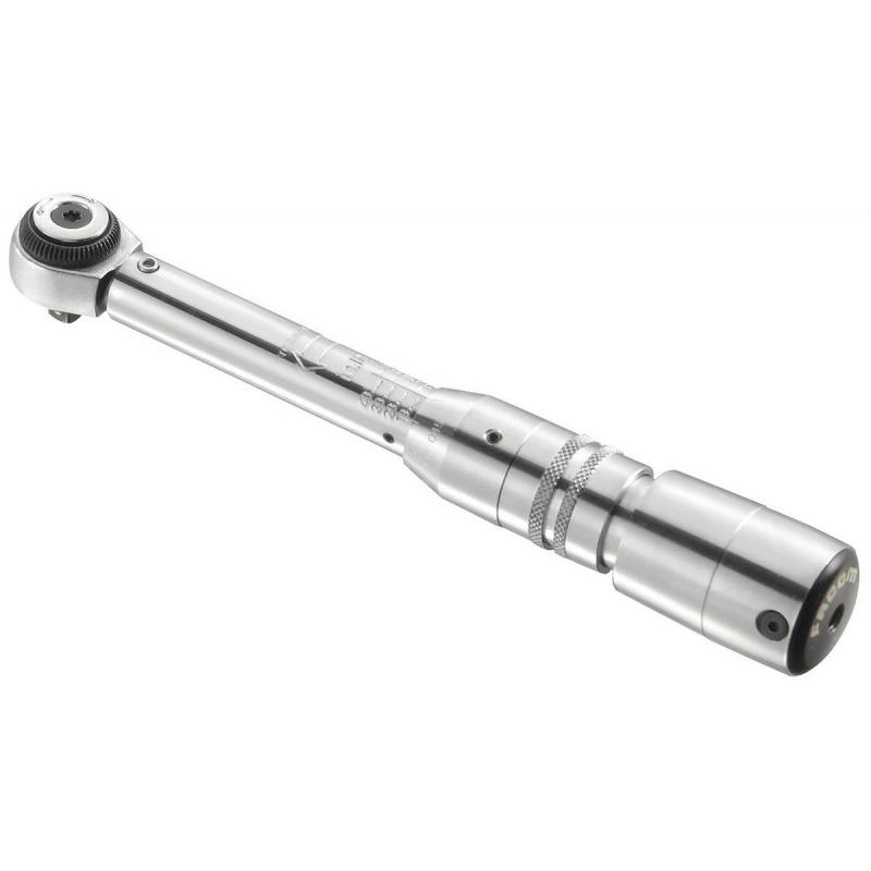 Facom Click Torque Wrench, 1 → 5Nm, 1/4 in Drive, Square Drive, 9 x 12mm Insert
