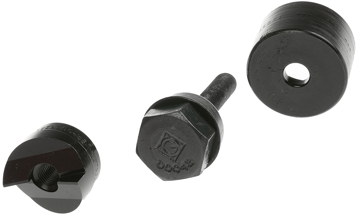 Greenlee Punch and Die Tool, 30.5mm, Circular, Hand Operation