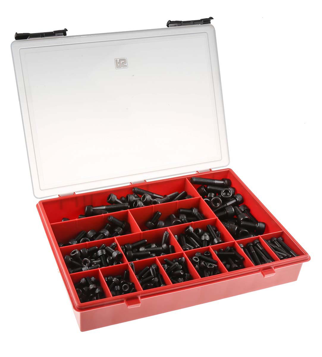RS PRO Steel 426 Piece Hex Socket Drive Screw/Bolt Kit