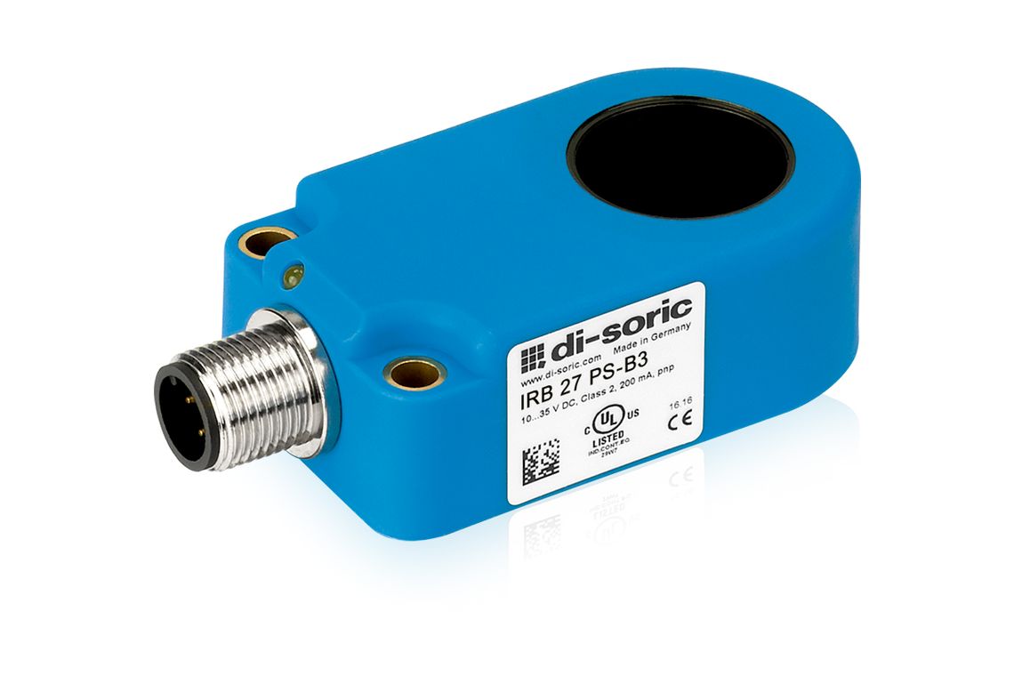 Di-Soric Inductive Ring Inductive Proximity Sensor, M12, PNP NO, 10 → 35 V dc