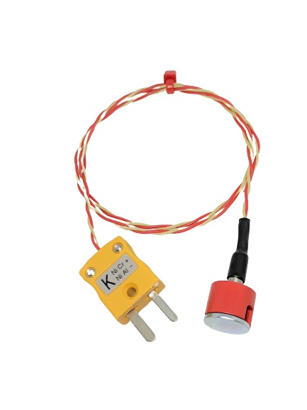 RS PRO Type K Button Magnet Thermocouple 1m Length, 12.5mm Diameter, -50°C → +250°C