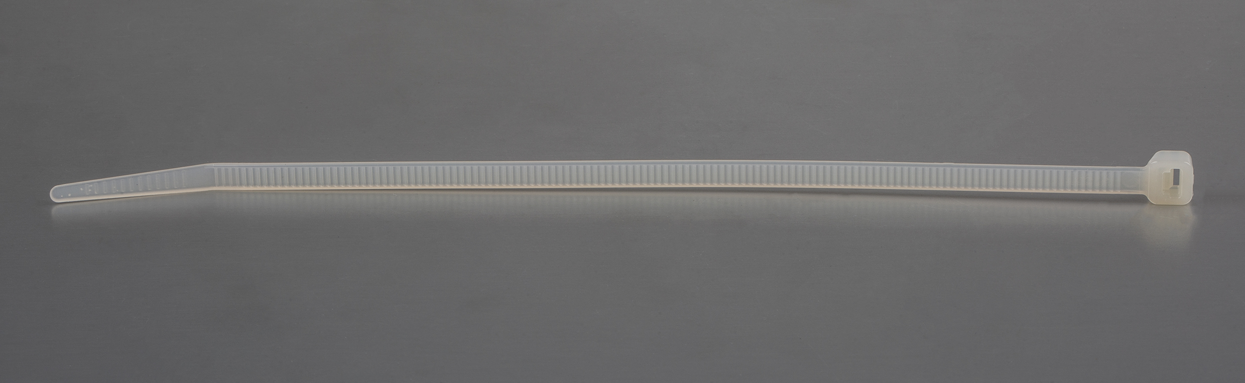 RS PRO Cable Tie, 190mm x 4.8 mm, Natural Nylon, Pk-100