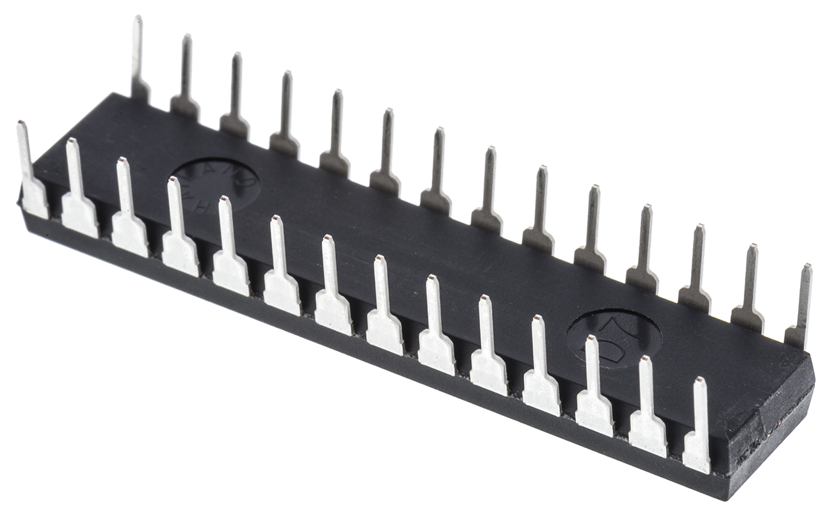 Microchip, 8bit PIC, PIC16F Microcontroller, 20MHz, 14.3 kB, 256 B Flash, 28-Pin SPDIP
