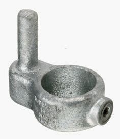 RS PRO Cast Iron Round Tube Gate Hinge, 48.3mm OD