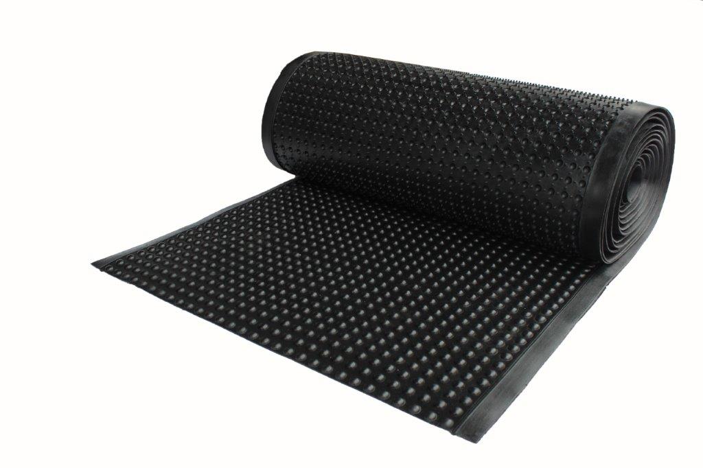 RS PRO NR/SBR Rubber Anti-Fatigue Mat, 90cm x 10m x 15mm