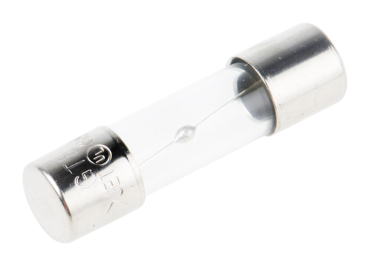 RS PRO 3.15A T Glass Cartridge Fuse, 5 x 20mm