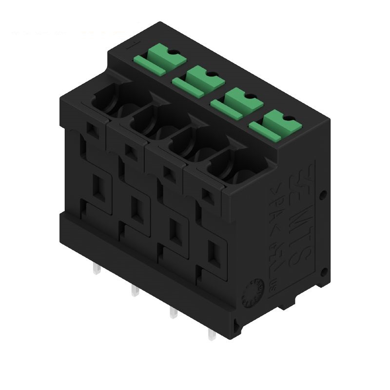 Weidmüller OMNIMATE4.0 Series PCB Terminal, 4-Contact, 5mm Pitch, PCB Mount, 1-Row, Snap In Termination
