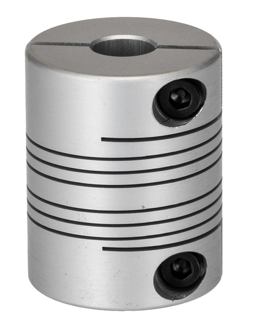 RS PRO Beam Coupling, 25.4mm Outside Diameter, 8mm Bore, 31.8mm Length Flexible Beam Coupling