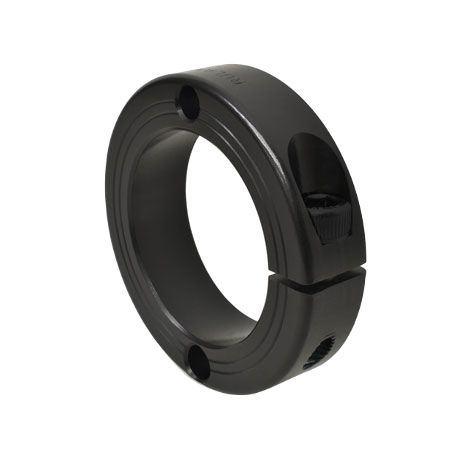 Ruland Shaft Collar, One Piece, Clamp, Bore 40mm, OD 60mm, W 15mm, 1215 Lead-Free Carbon Steel