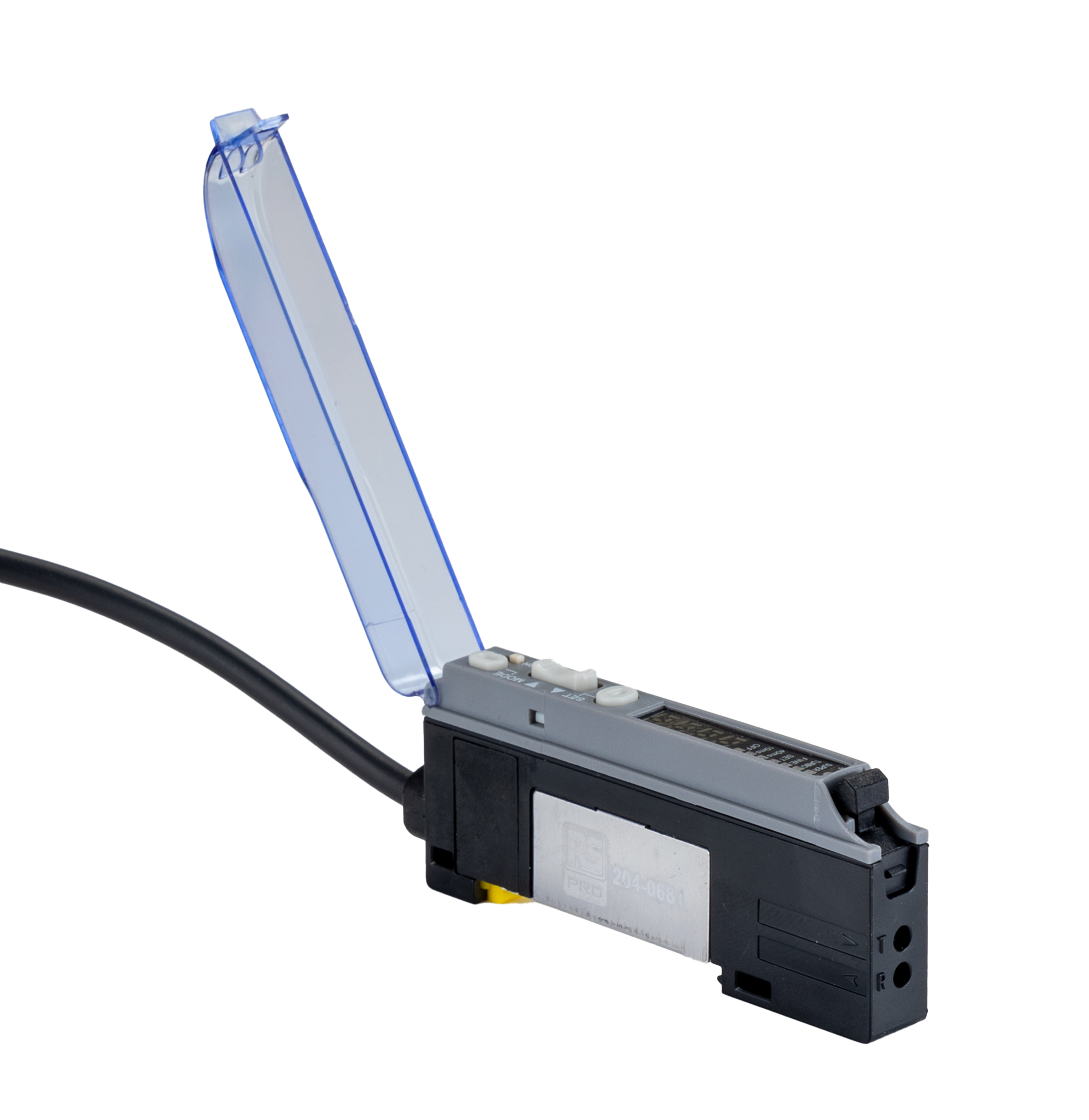 RS PRO Plastic Fibre Optic Sensor 0.01 mm, NPN Output IO-Link, 1.44 W, IP54, 24 V dc