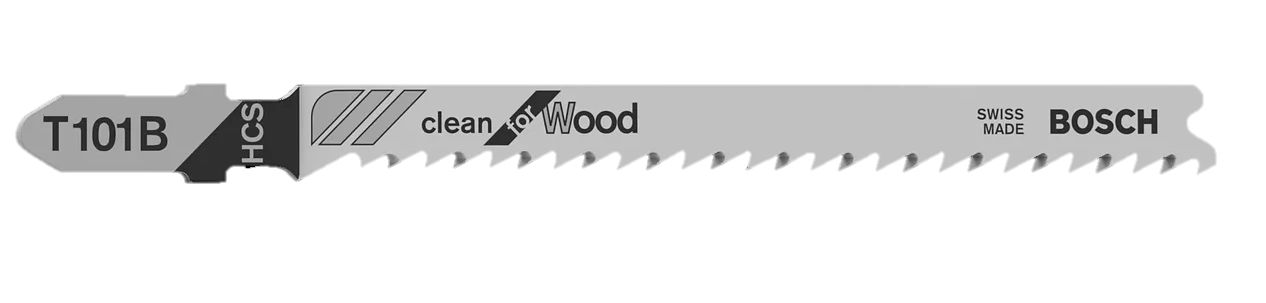 Bosch, 9 Teeth Per Inch Wood 75mm Cutting Length Jigsaw Blade, Pack of 3