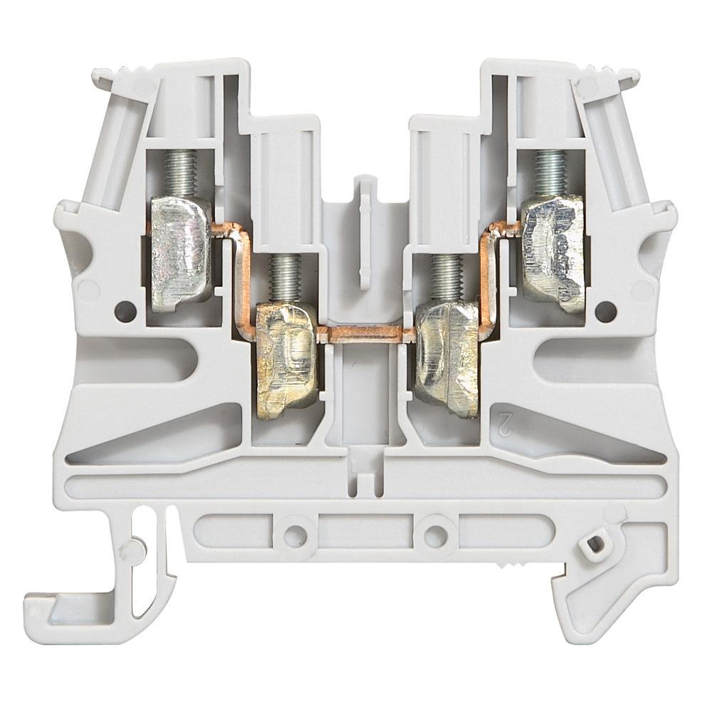 Legrand 0 371 69 Viking Series Grey, 0.25 → 4mm², Single-Level, Screw Termination, ATEX