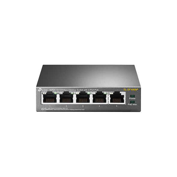 TP-Link TL-SF1005P, Network Switch 5 Port Network Switch With PoE