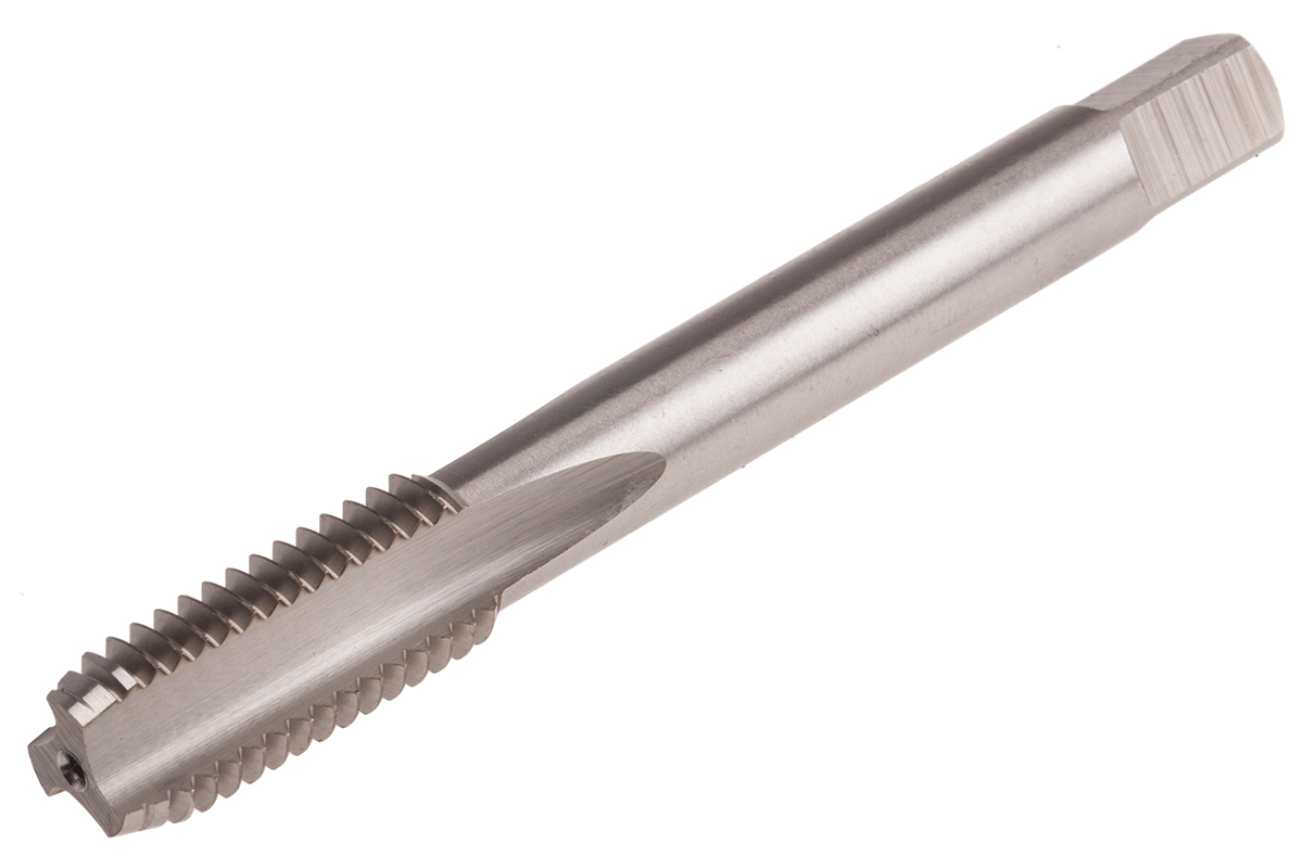 RS PRO Threading Tap HSS 1-Piece 1.5mm Pitch Metric Standard Hand Tap M10 Thread