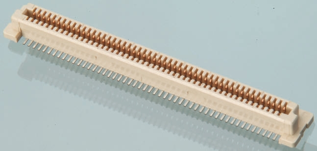 Amphenol Communications Solutions Bergstak Series Straight Surface Mount PCB Socket, 60-Contact, 2-Row, 0.8mm Pitch,