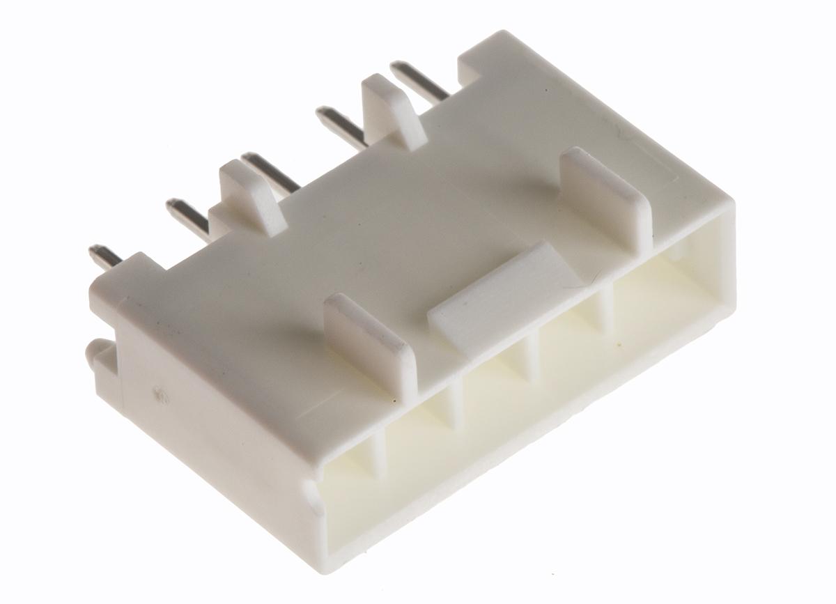 Hirose DF33C Series Straight Through Hole PCB Header, 5 Contact(s), 3.3 mm Pitch, 1 Row, Shrouded