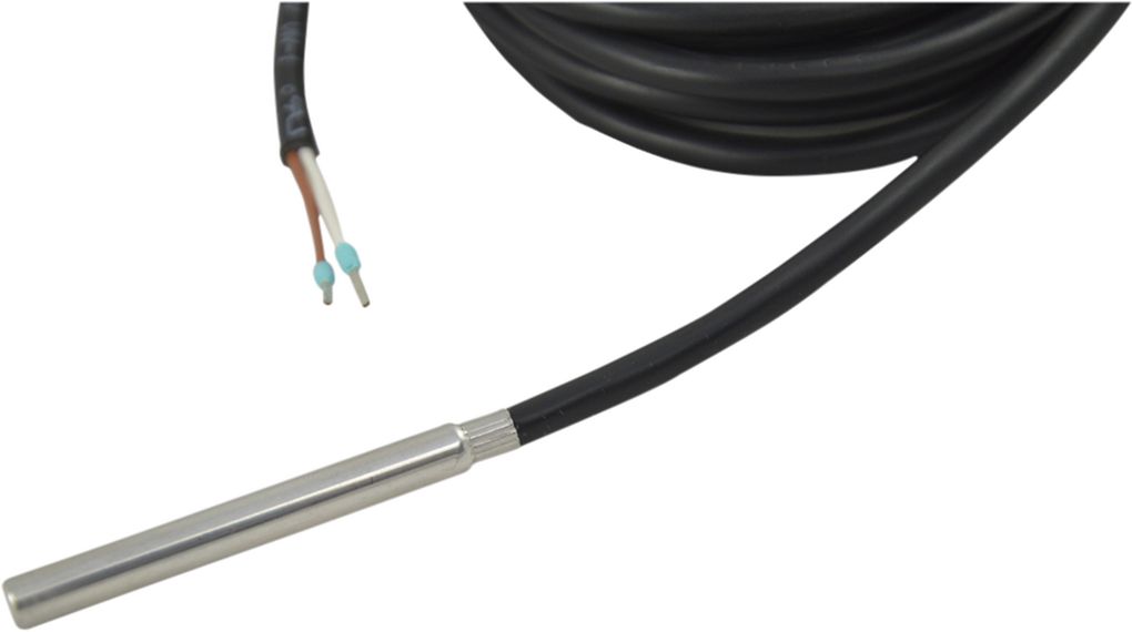 E+E Elektronik PT100 Temperature Sensor, 55mm Long, +105°C Max