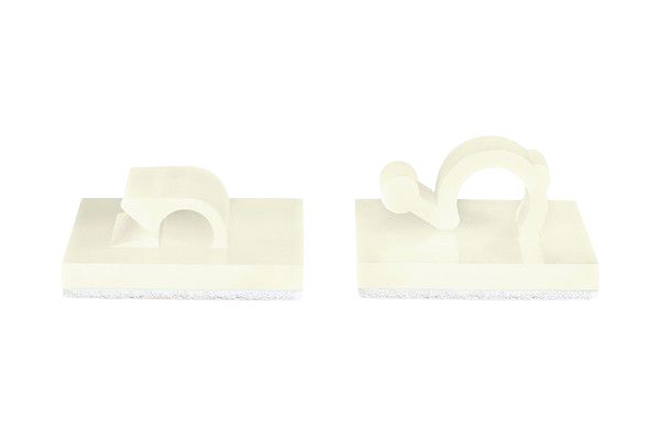 HellermannTyton Natural Nylon Cable clip, 13mm Max. Bundle