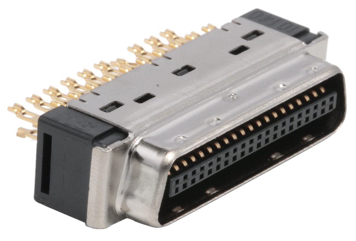 3M 101 40 Way Cable Mount D-sub Connector Plug, 1.27mm Pitch
