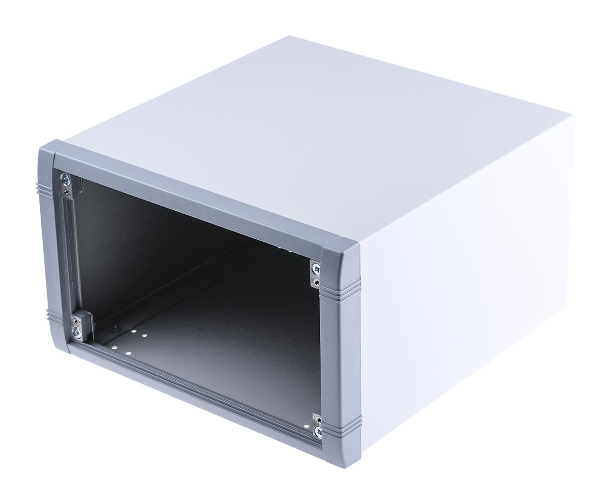 METCASE Unimet Grey Aluminium Instrument Case, 260 x 250 x 150mm