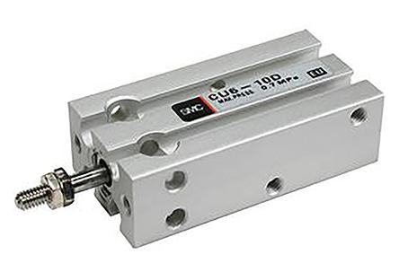 SMC Pneumatic Compact Cylinder - 10 mm Bore, 10 mm CU Series, Double Acting Acting