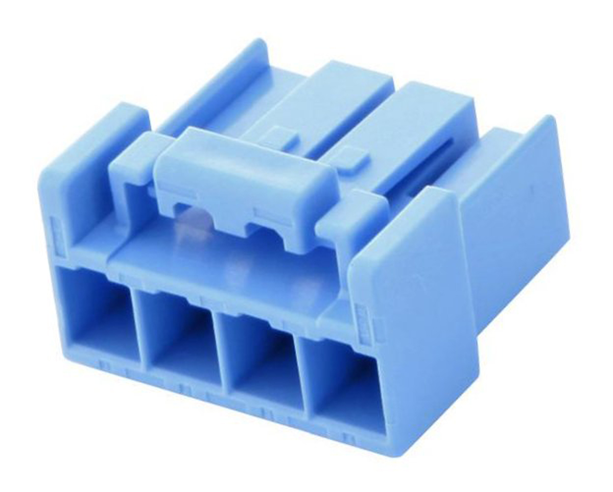 JST, PSI Male Connector Housing, 4mm Pitch, 4 Way, 1 Row