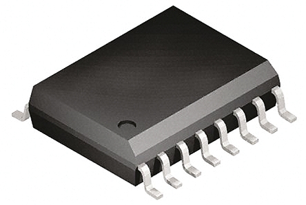 Si8640AB-B-IS Skyworks Solutions Inc, 4-Channel Digital Isolator 1Mbps, 2500 Vrms, 16-Pin SOIC