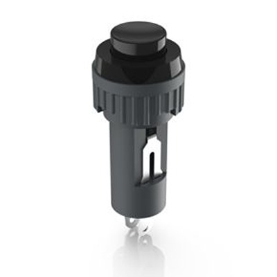 RAFI 1.10 Series Illuminated Push Button Switch, Momentary, Through Hole, 9.1mm Cutout, 1 NO, 24V, IP40