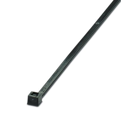 Phoenix Contact Cable Ties, Standard, 360mm x 4.8 mm, Black Polyamide, Pk-100