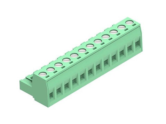 Molex, 5.08mm Pitch, 39530, 12 Way, Horizontal, Pluggable Terminal Block, Plug, 395305012