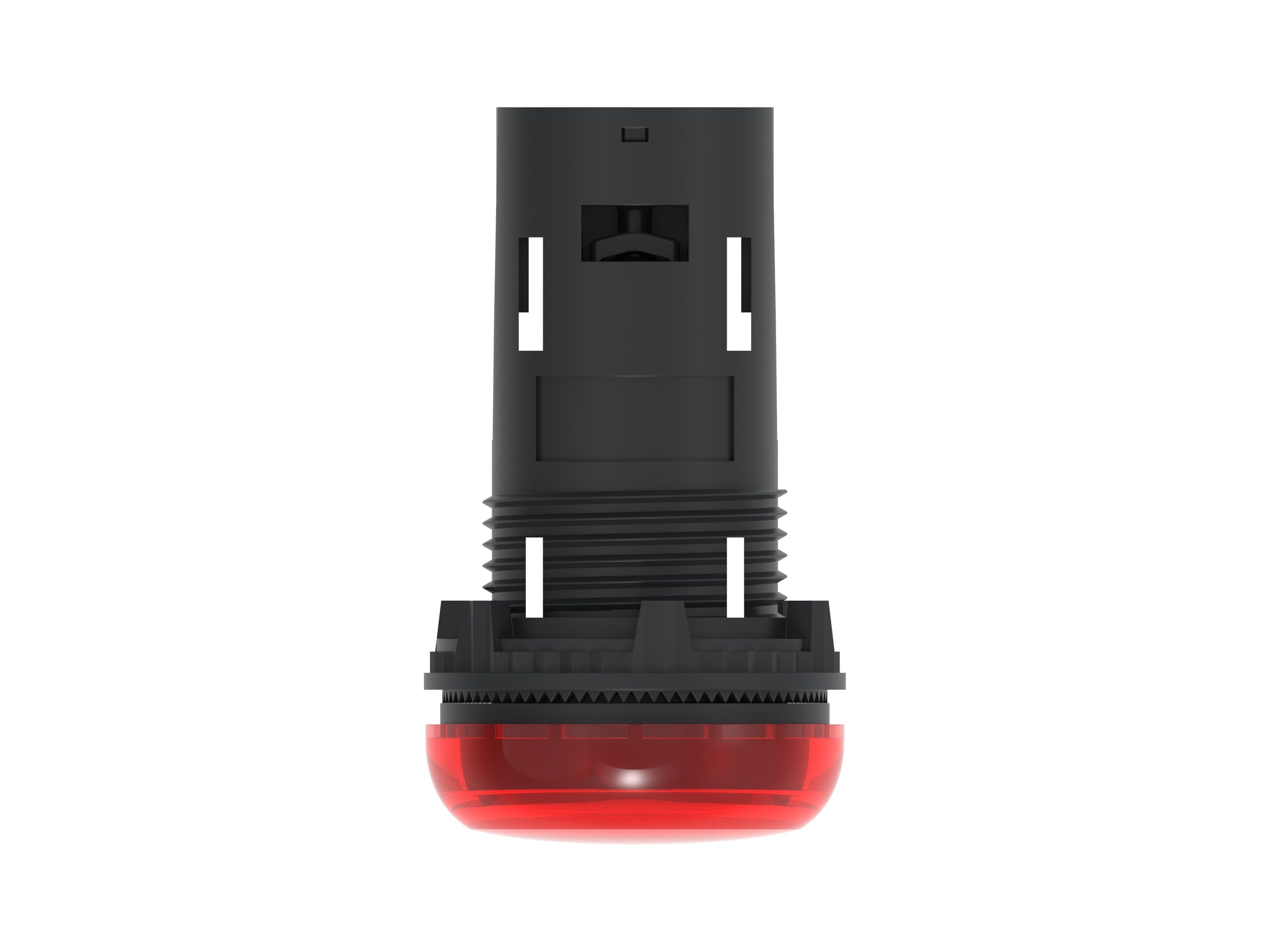 TE Connectivity, 2-2489541, Screw Mount Red LED Pilot Light, 19.6mm Cutout, IP20, IP65, Dome, 110V ac