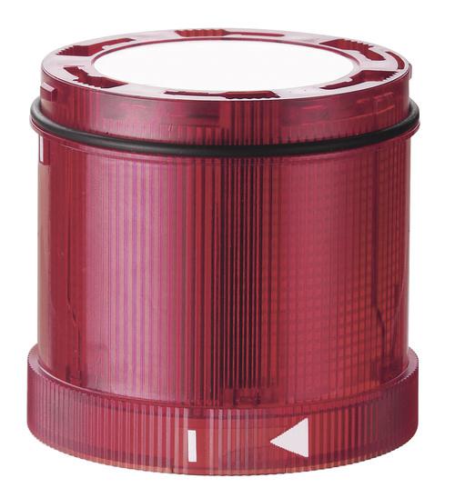 Werma KombiSIGN 72 Series Red Blinking, Steady Effect Beacon, 24 V ac/dc, LED Bulb, AC, DC, IP65